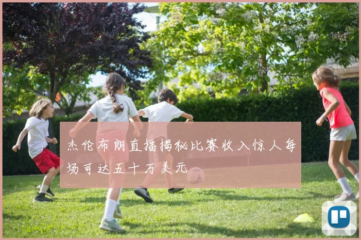 杰伦布朗直播揭秘比赛收入惊人每场可达五十万美元